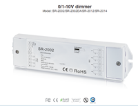 Interrupteur variateur LED à tension constante 4 canaux 0/1-10V SR-2002