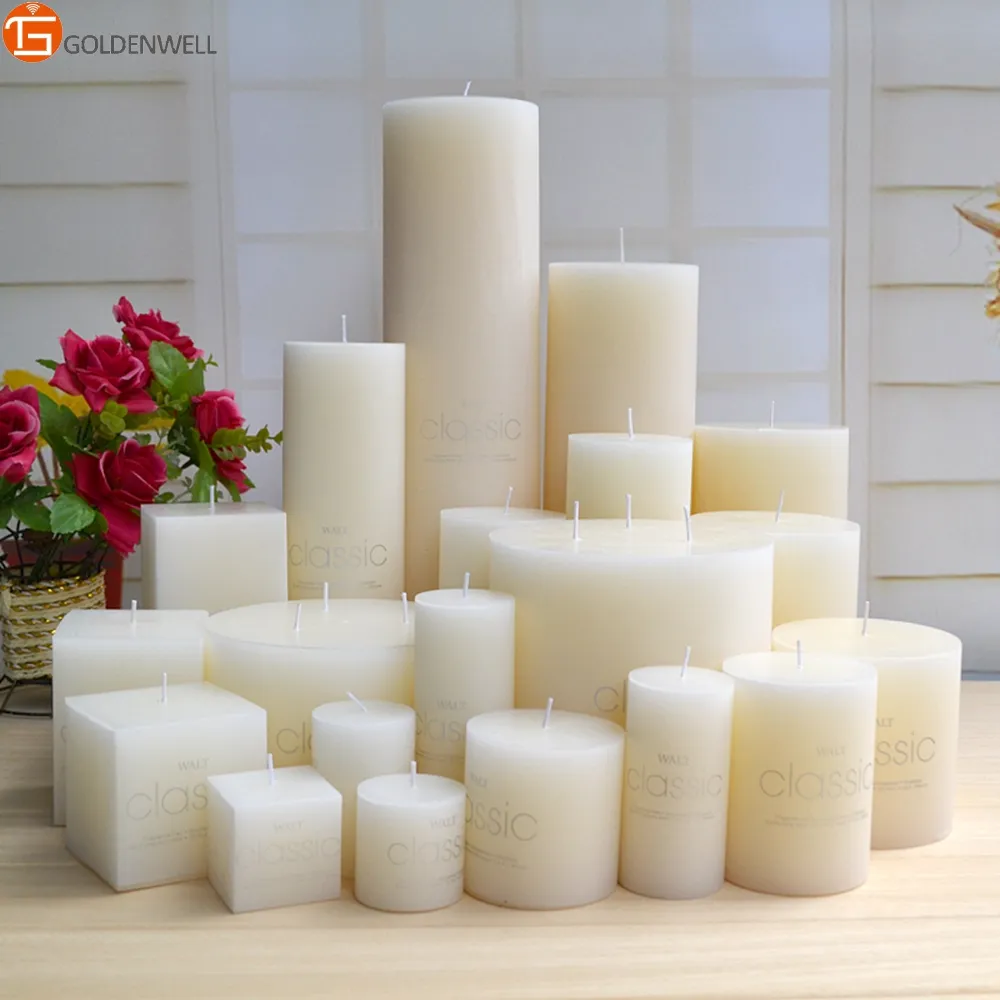 [WALT]Classic Pillar Candle/Luxury Square Candle/Gift Paraffin Square Candle