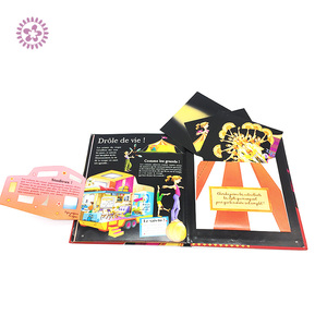 Venta caliente promocional servicio de impresión bebé personalizado libros pop-up - Product Image 1