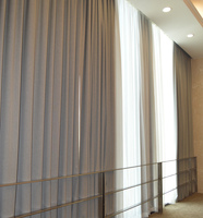 Guangzhou Supplier Offers Wholesale 100% Polyester Church Curtains & Backdrop Decoration Blackout with Grommets for Hotels