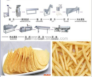 Machine de fabrication de chips pour pommes de terre, entièrement automatique, haute efficacité, kg - Product Image 4