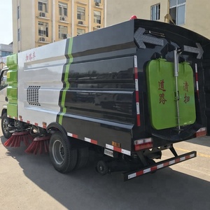 Limpiadores <span class=keywords><strong>de</strong></span> calle <span class=keywords><strong>de</strong></span> alta eficiencia, camión barredor <span class=keywords><strong>de</strong></span> carretera al vacío 4x2 - Product Image 5