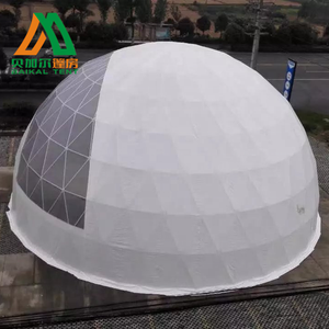 Tenda a Cupola Geodetica in Vetro Riscaldato di 6m di Diametro, Tenda per Campeggio e Feste - Product Image 3