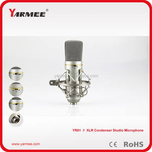 Ventas al por mayor super sound studio de grabación del micrófono electret con montaje de choque y la caja - Product Image 1