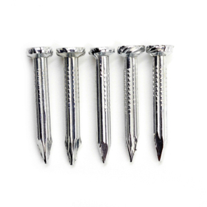 Chiodi per Calcestruzzo, Chiodi da Costruzione in Filo di Ferro Zincato, Gambo a Spirale, Testa a Cappello/<span class=keywords><strong>Brad</strong></span>, Bobine in Vari Materiali, Classe 10 Zinc-Flake - Product Image 1