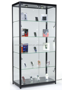 <span class=keywords><strong>Glass</strong></span> Vitrine, Hộp Kính Lục Giác Với Cửa Trượt - Product Image 4