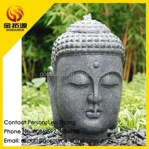 stone carved buddha water fountain