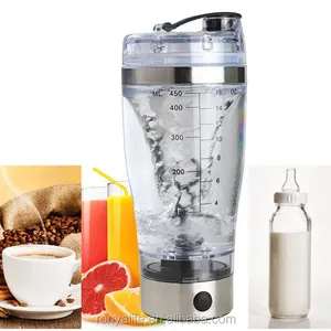 450ml / 600ml Ronya Batterie tragbarer Elektro mischer und Protein-Shaker-Wasser flasche