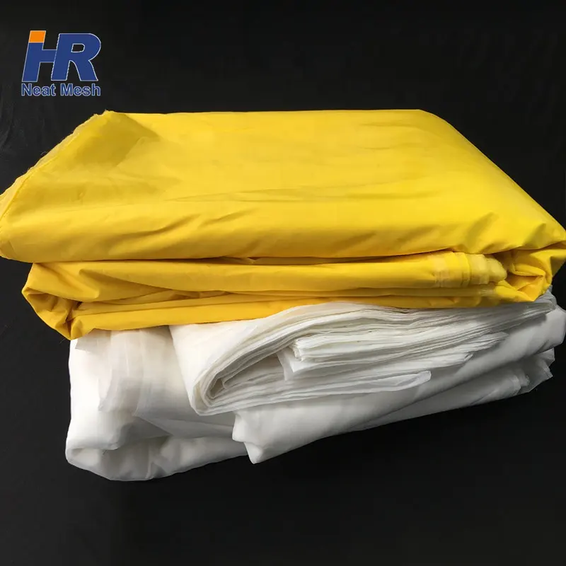 100% Monofilament Polyester 1.27m Wide 160 Mesh Silk Screen Printing mesh fabric
