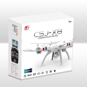 Vente chaude CSJ-X8W 2.4 Ghz WIFI transmission En temps Réel professionnel drone quadcopter avec caméra hd <span class=keywords><strong>et</strong></span> fixer la hauteur. - Product Image 4