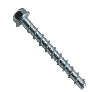 Galvanised Hex Flange Head Concrete Masonry Screw Anchor