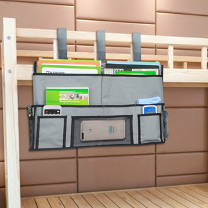 Organisateur de rangement suspendu Oxford pour chevet, avec poches pour accessoires, livres, salon, pliable, écologique - Product Image 2