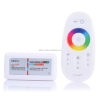Télécommande sans fil écran tactile à led 2.4 v, DC12-24A G 18a, pour bande, ampoule et spot, rvb