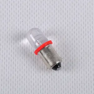 Lampe aviateur à 3 LED 6V, Base d'ampoule rouge BA9S, pour amplificateur Audio, guitare