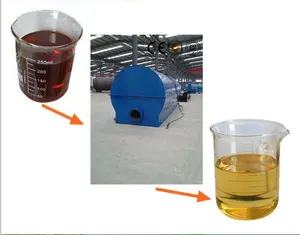 Chinese supplier waste oil refining distillation plant