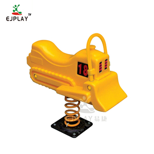 Mainan Taman Bermain Bentuk Paus, Kuda Goyang Pegas untuk Anak-Anak dan Pengendara Kecil - Product Image 2