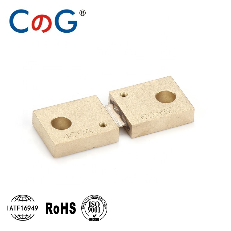 Customer's needs 2 400A 60mV manganese copper Shunt 50 ohm 200 Watts fan motor for Renault Scenic resistance RF