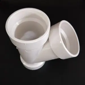 Sanitary Tee ASTM D 2665 Standard Plumbing Materials PVC DWV Pipe Fitting