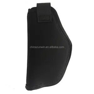 Concealed Universal Neoprene Belt Holster Soft Gun Case with Waist Hook