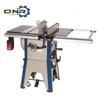 Serra de tabela tipo americano W1-TS10R1 "10, serra deslizante de ferro fundido com mesa 127kg 1500w