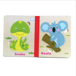 Jouet éducatif pour enfants, livre <span class=keywords><strong>en</strong></span> <span class=keywords><strong>bois</strong></span> d'apprentissage préscolaire, puzzle de reconnaissance, livre de puzzle <span class=keywords><strong>en</strong></span> <span class=keywords><strong>bois</strong></span> - Product Image 5
