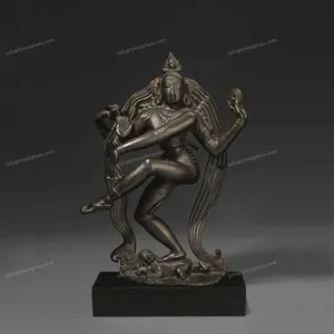 Nhân Vật Shiva Gandhara Nataraja Của Ấn Độ Bằng Đồng Hiếm Và Có Tính Chất Quan Trọng