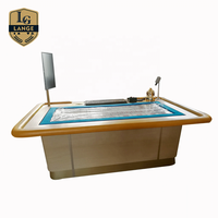 Table de Poker automatique, cascade de luxe, avec Shaker de dés sibc et affichage de caméra
