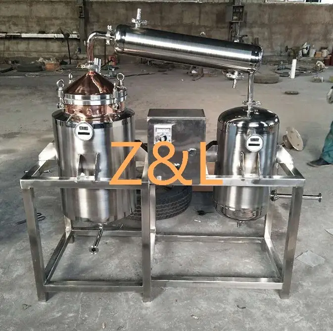 500L 1000L Edelstahl Ätherisches Öl Extractor Ätherisches Öl Distiller/Ätherisches Öl Noch