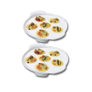 Assiette à <span class=keywords><strong>Escargot</strong></span> en céramique, 6 trous de haute qualité, vente en gros 1 pièce - Product Image 4