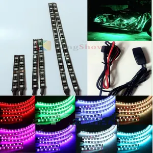 Lampu Interior Kapal Laut, Cahaya Aksen Eksternal Internal Juta Warna LED Kit, Lampu Interior DC 12V 12 Bulan KS