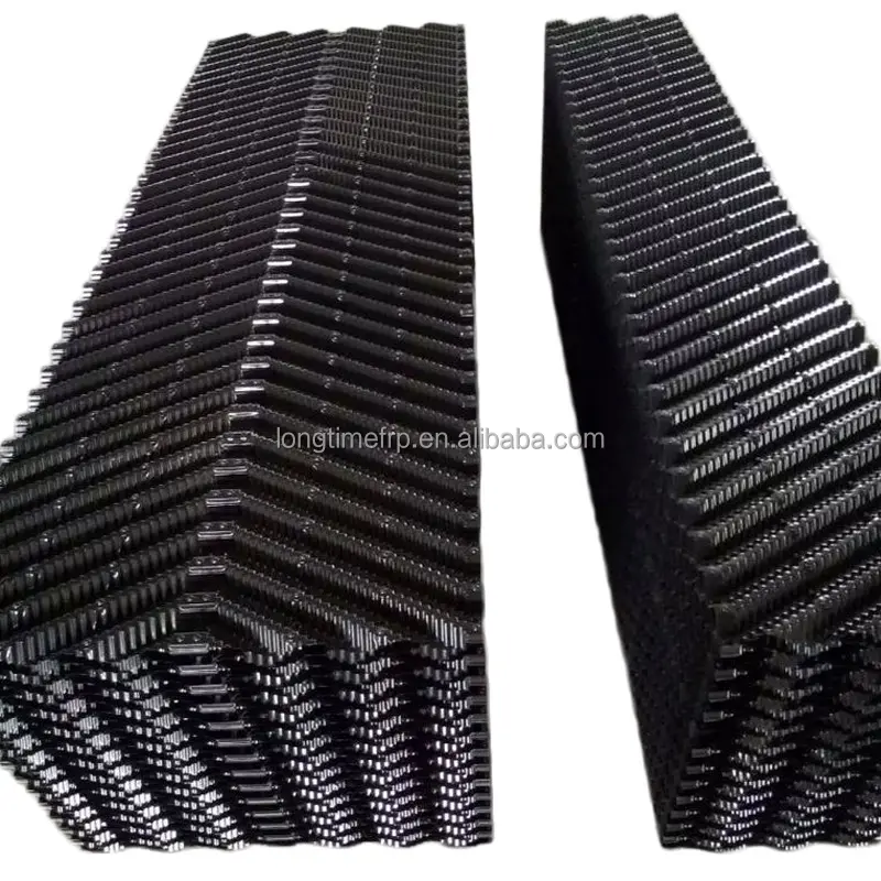 610x1220mm बंद कूलिंग टॉवर को भरने ब्लॉक पीवीसी भराव