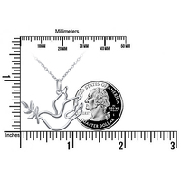 En gros Mode Offres Spéciales 925 Sterling Argent Colombes Oiseaux Charmes pendentif Collier