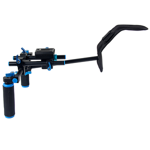Đôi-Tay Follow Focus <span class=keywords><strong>DSLR</strong></span> Video Máy Ảnh <span class=keywords><strong>Shoulder</strong></span> Pad <span class=keywords><strong>Rig</strong></span> Cho <span class=keywords><strong>DSLR</strong></span> Máy Ảnh Máy Quay Phim - Product Image 4