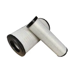 Elemento de filtro de aire para excavadora PU2853, filtro de aire para motor de entrada de camión PU2852, AF25437 AF25523