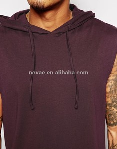 Hombres Plain <span class=keywords><strong>jersey</strong></span> en <span class=keywords><strong>blanco</strong></span> sin mangas camisas y sudaderas - Product Image 3