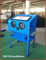 Machine de sablage automatique pour bijoux, mini-machine de sablage pour carrelage en marbre, sol en béton, machine de polissage au sable/machine de grenaillage