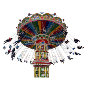 Al aire libre parque de atracciones juegos picadero forain <span class=keywords><strong>swinger</strong></span> sillas para la venta voladores - Product Image 1