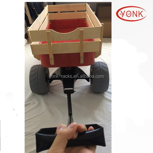 Resistente rueda grande jardín carro <span class=keywords><strong>4</strong></span> rueda camión Wagon - Product Image 3