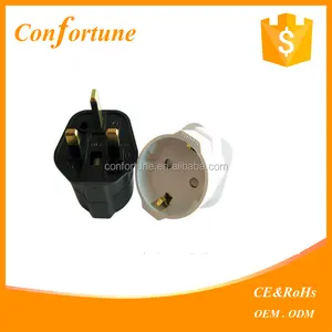 Con BS1362 Fuse Messa A Terra Ucraina Turchia NEL regno UNITO di Hong Kong Viaggi Plug Adapter