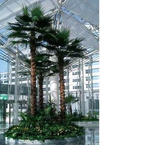 Ngoài trời nhựa thu nhỏ nhân tạo lá cây thân Dubai ngày cây cây cọ cọ - Product Image 2