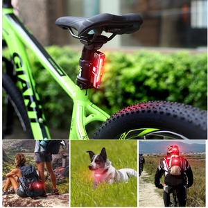 Vente <span class=keywords><strong>en</strong></span> gros de lampes de vélo rechargeables par USB, phare avant et arrière de sécurité pour vélo, éclairage LED pour vélo, facile à installer - Product Image 5