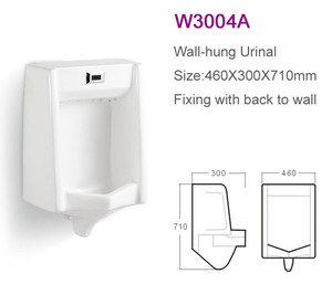 Orinatoio in Ceramica a Parete con Sensore, Prezzo WC Compatto - Product Image 4