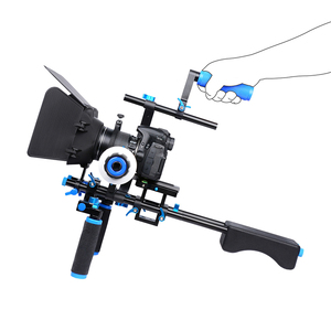 JINGYING Giá Rẻ Nhiếp Ảnh Video DSLR Máy Ảnh Vai Rig Với Follow Focus - Product Image 4