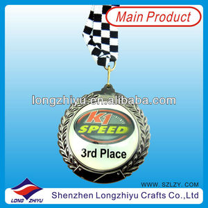 la fábrica de china de productos de alta calidad de cobre antiguo medallas - Product Image 1