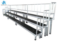 Chaires de chœur pliantes en aluminium pour église, estrade de chœur