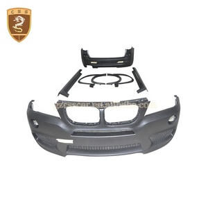 Kit carrozzeria in fibra di vetro stile Mtech per BMW <span class=keywords><strong>X3</strong></span> <span class=keywords><strong>E83</strong></span> 2008-2013 paraurti anteriore minigonne laterali ruota sopracciglio paraurti posteriore - Product Image 2