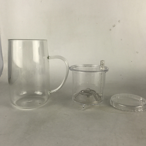 <span class=keywords><strong>de</strong></span> Qualité Alimentaire Sans Plomb Lâche <span class=keywords><strong>Feuille</strong></span> Thé Maker avec Théière En Verre Construit en Infuser et Amovible Filtre - Product Image 5