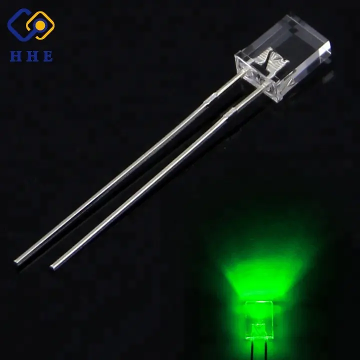 2*5*5mm square led diode with 3 pins