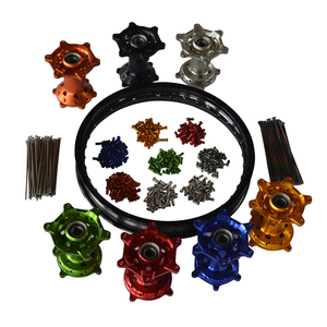 Moyeux de roues colorés en alliage d'aluminium CNC, pour moto hors route, SXF EXC <span class=keywords><strong>2015</strong></span>, 250 - Product Image 5