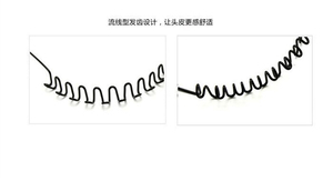 ขายดีราคาถูกสำหรับผู้ชายและผู้หญิงที่คาดผมกีฬาโลหะสีดำหยักบาง - Product Image 5